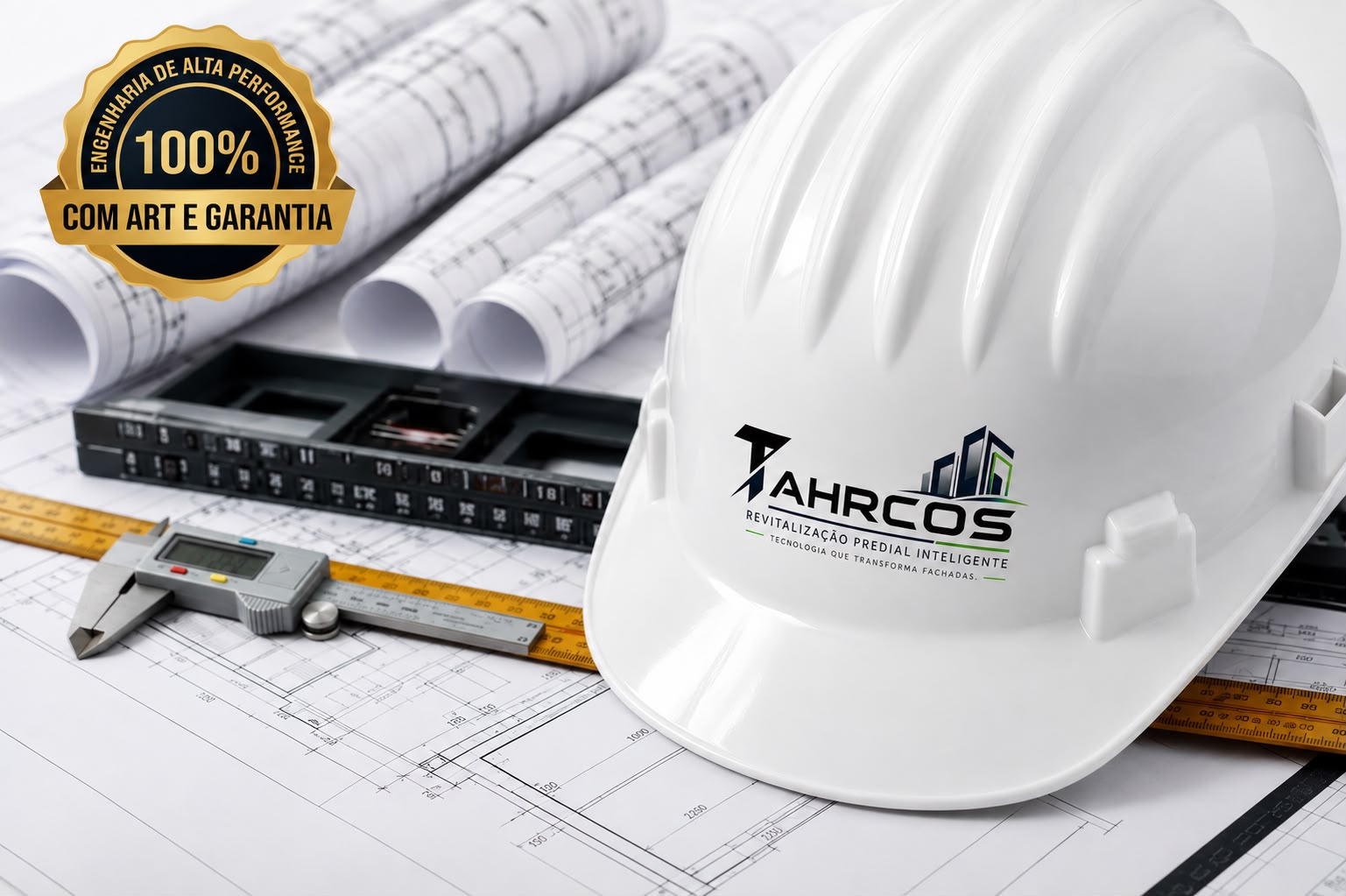 Equipe Tahrcos em serviço de pintura predial